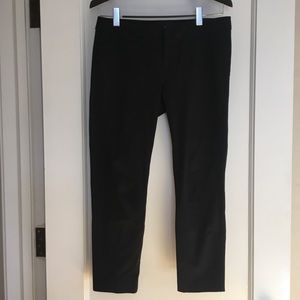Black Cropped Dress Pants
